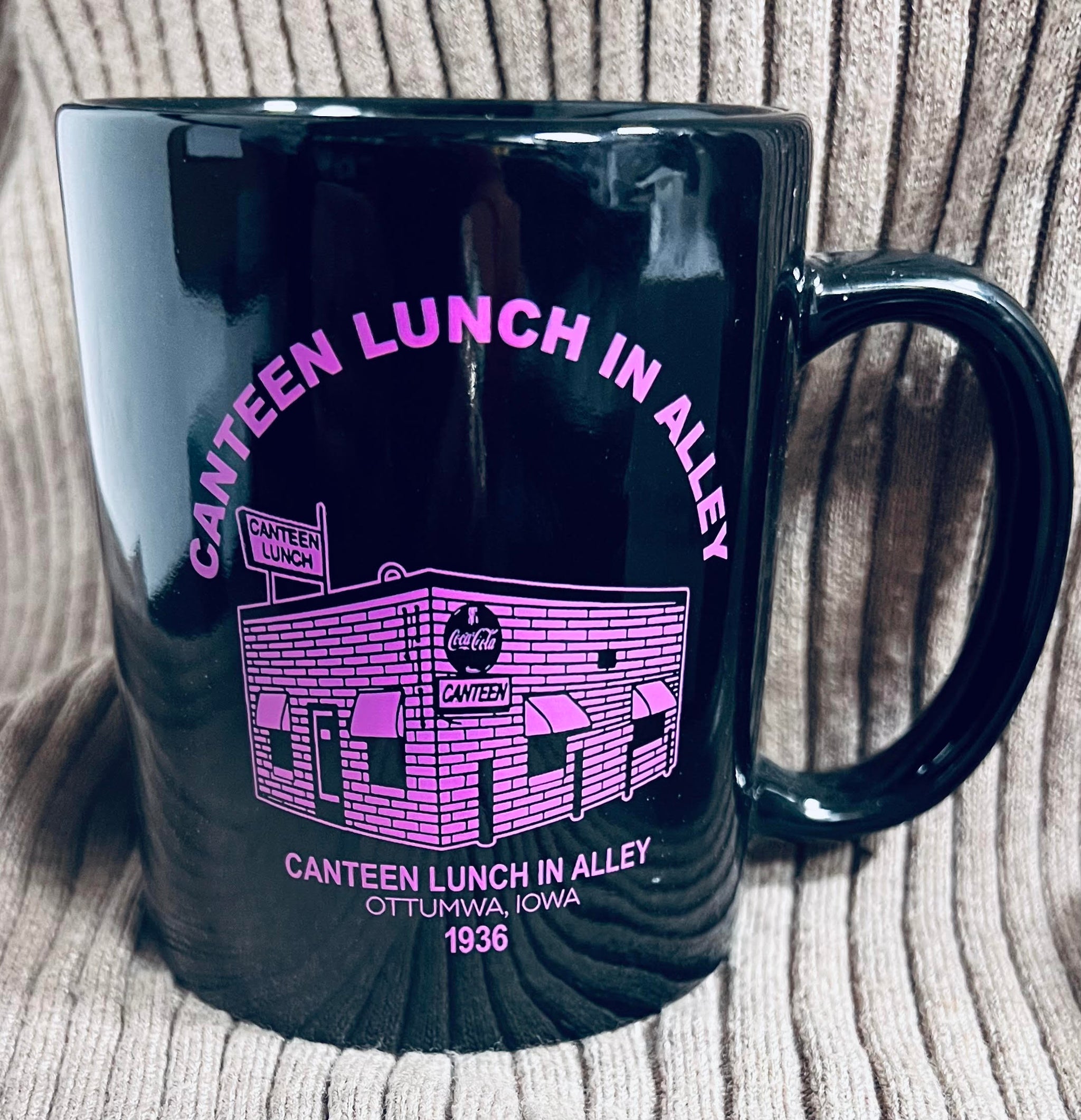 Black & Pink Coffee Mug